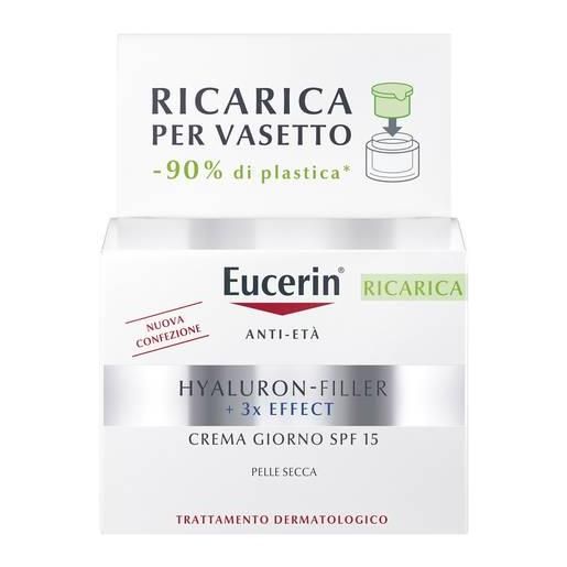 BEIERSDORF SpA eucerin hyaluron filler+3x effect ricarica crema viso giorno - refill crema giorno antietà - 50 ml