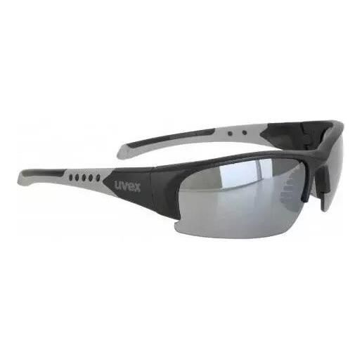 Timesport24 s5308849990 uvex sportstyle 217 occhiali sci nero/grigio