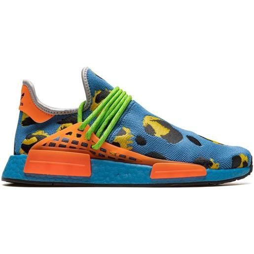 adidas "sneakers hu nmd ""animal print"" x pharrell " - blu