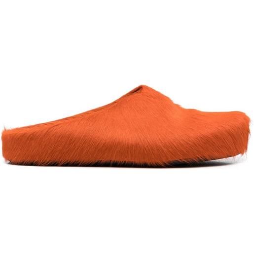 Marni slippers fussbet sabot - arancione