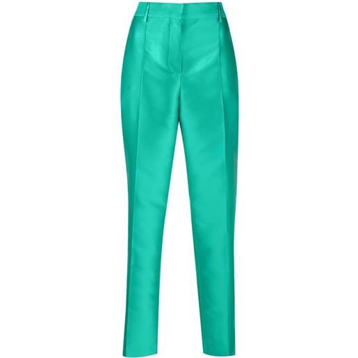 Alberta Ferretti pantaloni dritti - verde