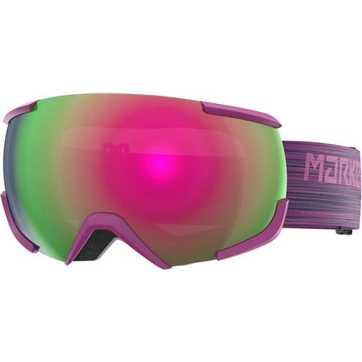 Marker 16: 10+ polarized ski goggles viola pink plasma mirror/cat3+clarity mirror/cat1