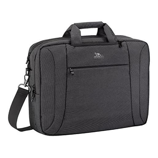 RivaCase 8290 laptop bag/backpack 16, borsa/zaino per laptop fino a 16, nero