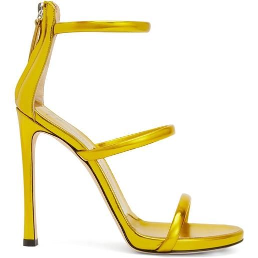 Giuseppe Zanotti sandali con tacco alto - giallo