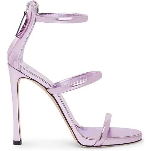 Giuseppe Zanotti sandali con tacco stiletto 120mm - rosa