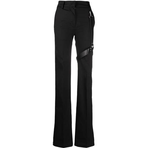 1017 ALYX 9SM pantaloni sartoriali con imbracatura - nero