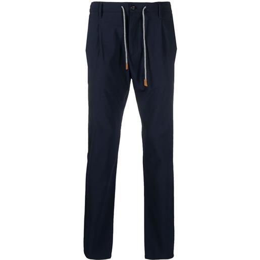 Eleventy pantaloni dritti - blu