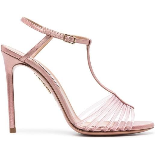 Aquazzura sandali amore mio 105mm - rosa