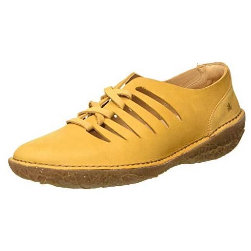 El Naturalista n5723 borago, scarpe stringate brouge donna, giallo (curry curry), 37 eu