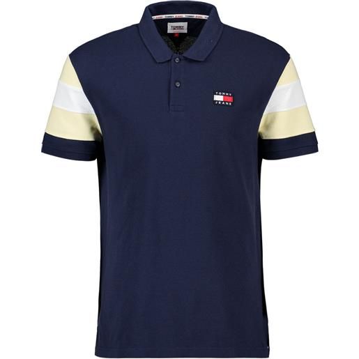 TOMMY JEANS polo relaxed maniche a righe