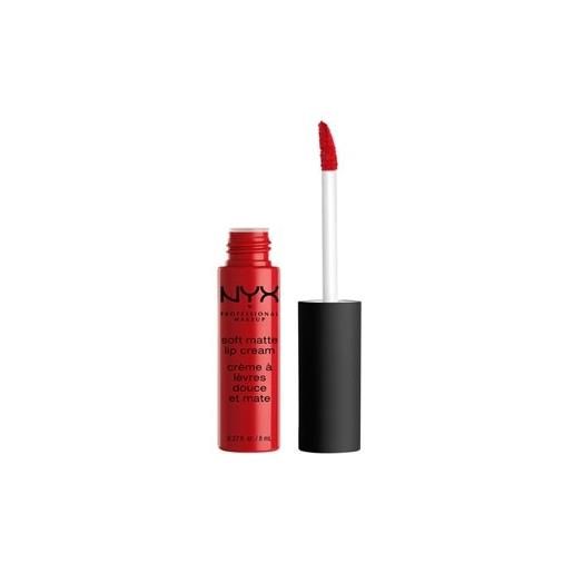 NYX Professional Makeup trucco delle labbra lipstick soft matte lip cream san paulo