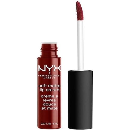 NYX Professional Makeup trucco delle labbra lipstick soft matte lip cream madrid