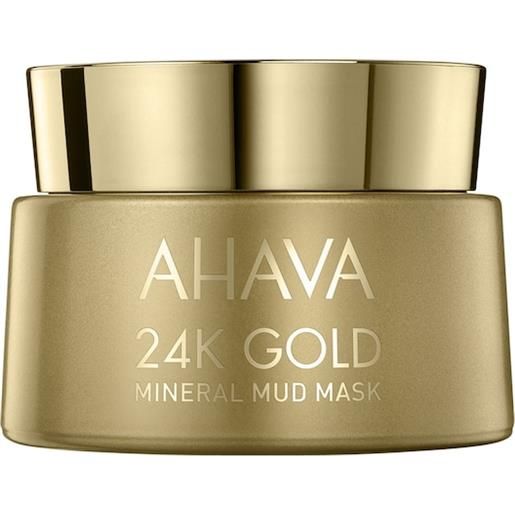 Ahava cura del viso mineral mud 24k gold mask