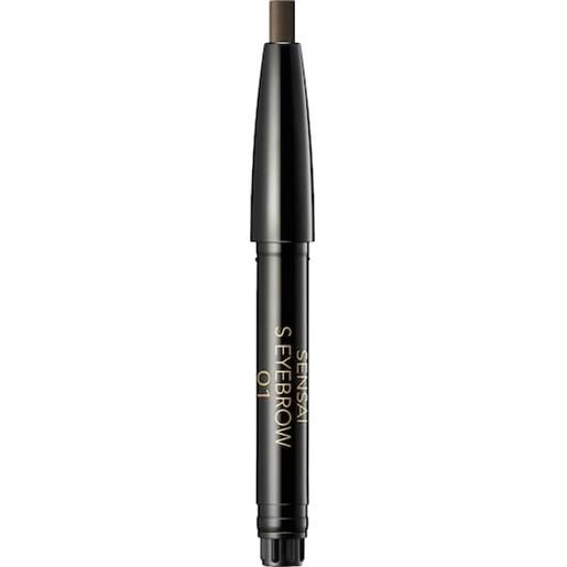SENSAI make-up colours styling eyebrow pencil refill no. 01 dark brown