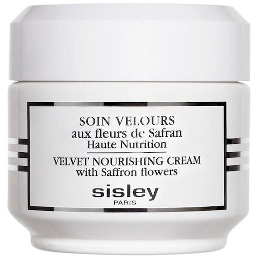 Sisley cura della pelle trattamento notte soin velours aux fleurs de safran