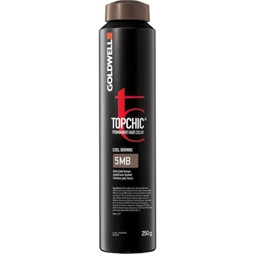 Goldwell color topchic the browns. Permanent hair color 5b brasile