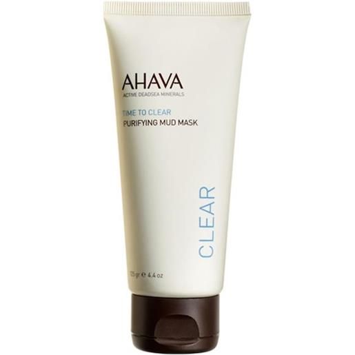 Ahava cura del viso time to clear purifying mud mask
