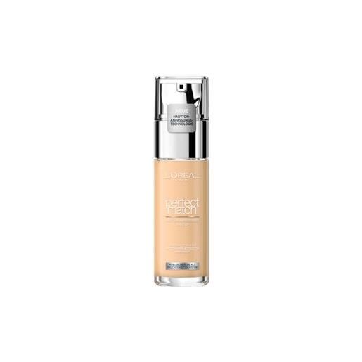 L'Oréal Paris trucco del viso foundation perfect match make-up 3.5d/3.5w golden peach