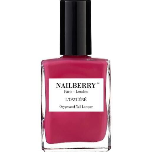 Nailberry unghie smalto-per-unghiel'oxygéné. Lacca per unghie ossigenata pink berry 15 ml (5.682,67 € / 1 l)