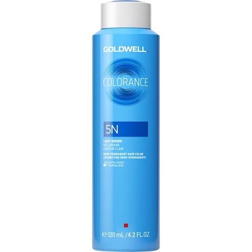 Goldwell color colorance demi-permanent hair color 5n light brown
