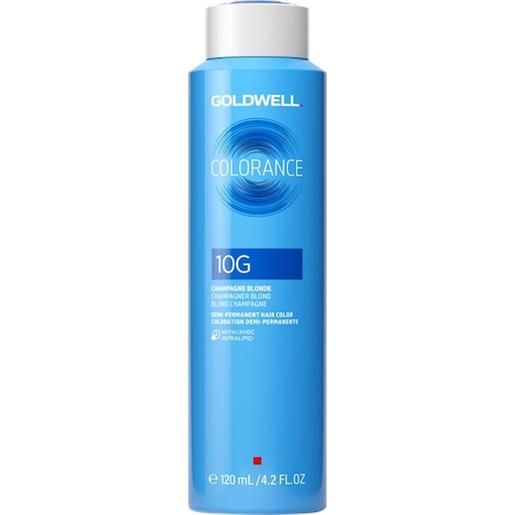 Goldwell color colorance demi-permanent hair color 10g champagne blonde