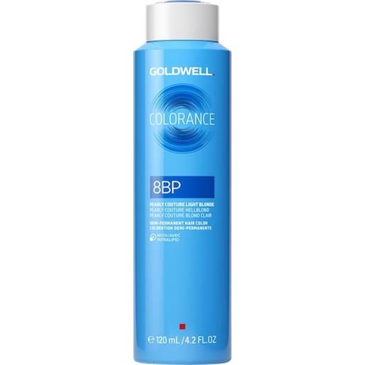 Goldwell color colorance demi-permanent hair color 8bp pearly couture light blonde