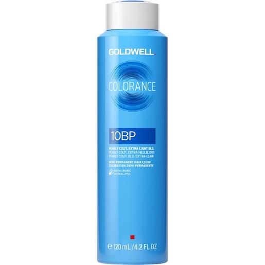 Goldwell color colorance demi-permanent hair color 10bp pearly couture extra light blond