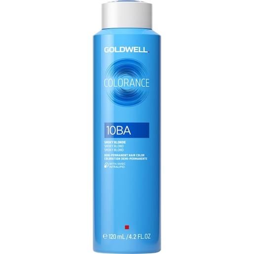 Goldwell color colorance demi-permanent hair color 10ba smoky blonde