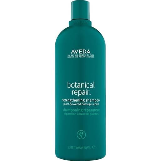 Aveda hair care shampoo botanical repair. Strenghtening shampoo