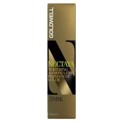 Goldwell color nectaya enriched naturals. Nurturing ammonia-free permanent color 5nbk light brown reflecting golden topaz
