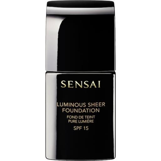 SENSAI make-up foundations luminous sheer foundation spf 15 ls 204,5 wam beige