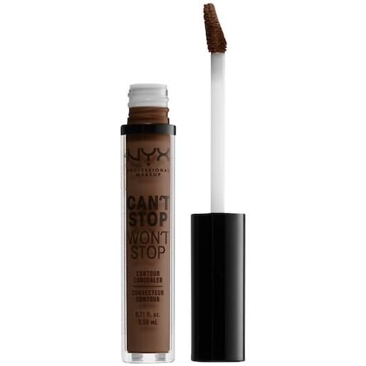 NYX Professional Makeup facial make-up correttore can't stop won't stop contour concealer n. 21 deep
