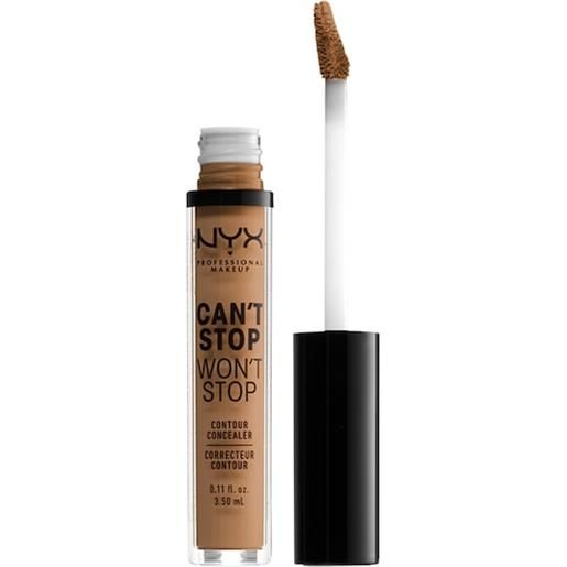 NYX Professional Makeup facial make-up correttore can't stop won't stop contour concealer 12 neutral tan