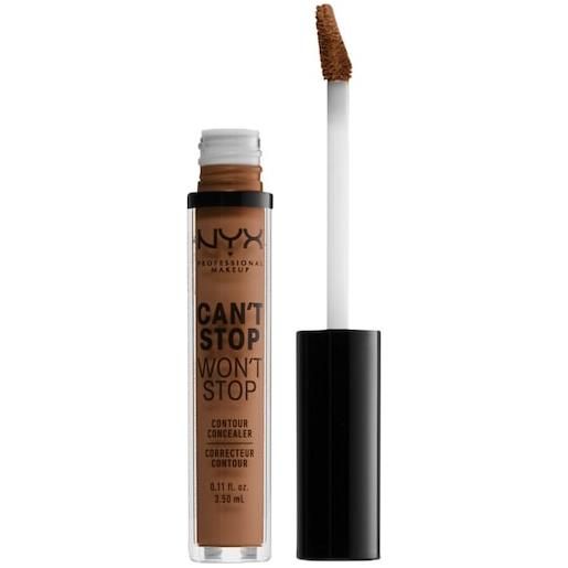 NYX Professional Makeup facial make-up correttore can't stop won't stop contour concealer n. 19 cappuchino