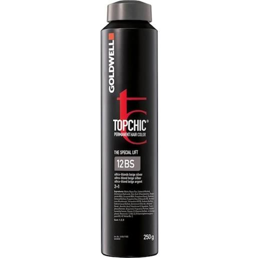 Goldwell color topchic the special lift. Permanent hair color 12bs ultra biondo beige argento