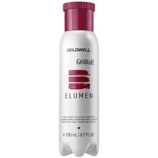 Goldwell elumen color long lasting hair color oxidant-free rame giallo gk@all