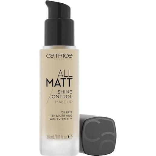 Catrice trucco del viso make-up all matt shine control make up no. 020n neutral nude beige