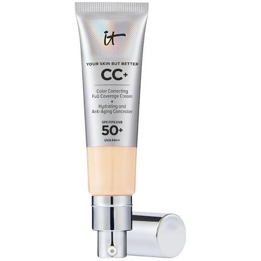 it Cosmetics cura del viso cura idratante your skin but better cc+ cream spf 50+ light