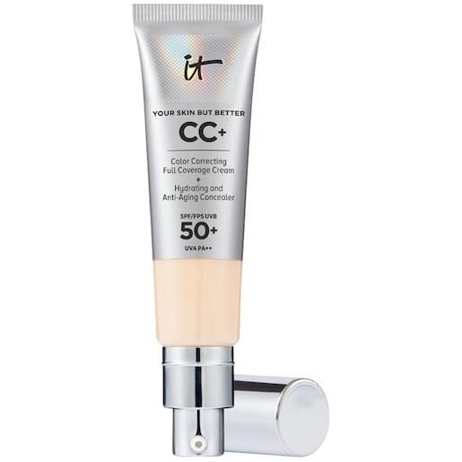 it Cosmetics cura del viso cura idratante your skin but better cc+ cream spf 50+ fair light