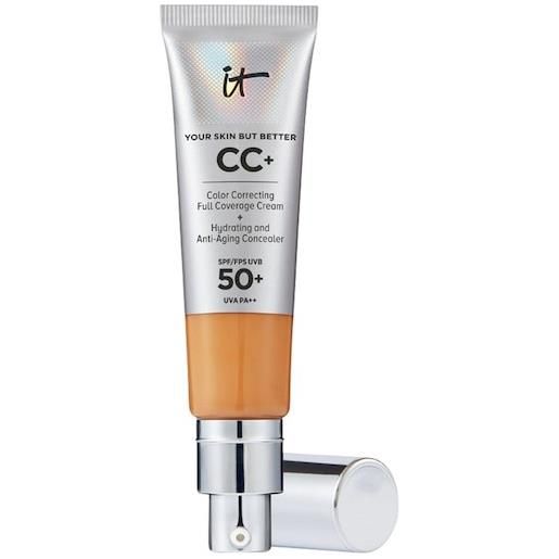 it Cosmetics cura del viso cura idratante your skin but better cc+ cream spf 50+ tan