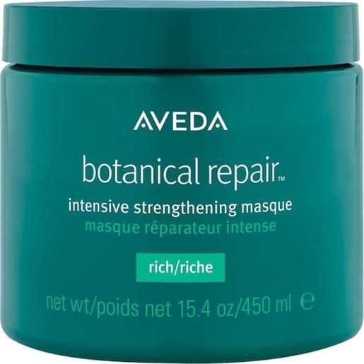 Aveda hair care treatment botanical repair. Intensive strenghtening masque rich