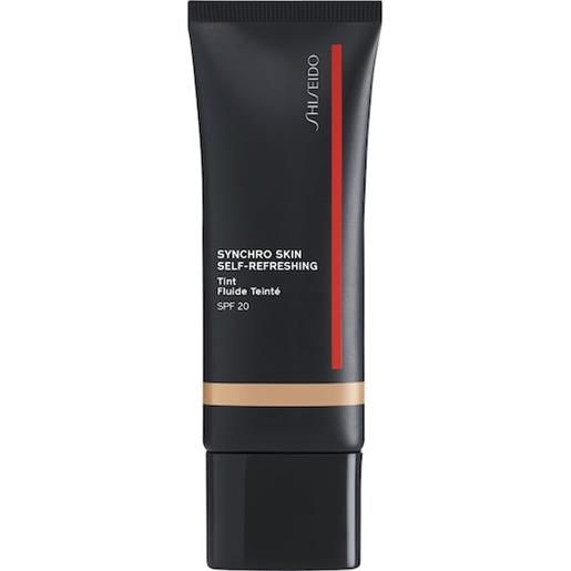 Shiseido face makeup foundation synchro skin self-refreshing tint 225 light magnolia