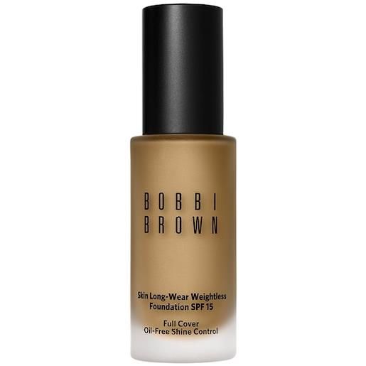 Bobbi Brown trucco foundation skin long-wear weightless foundation spf 15 no. W-068 / golden honey