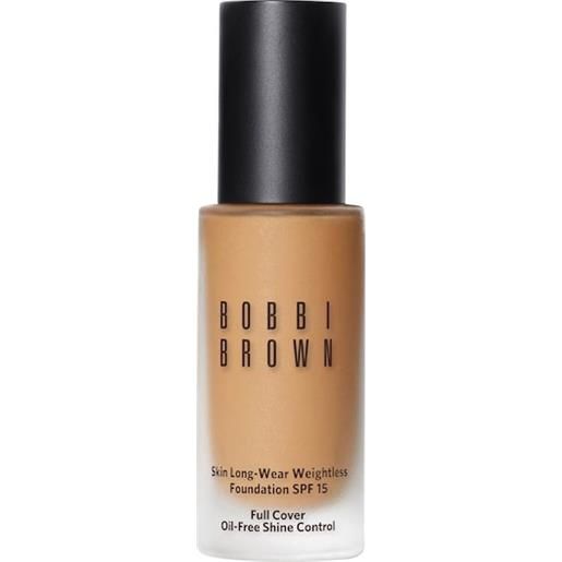 Bobbi Brown trucco foundation skin long-wear weightless foundation spf 15 no. N090 neutral walnut