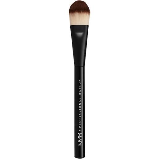 NYX Professional Makeup accessori pennello pro flat foundation brush