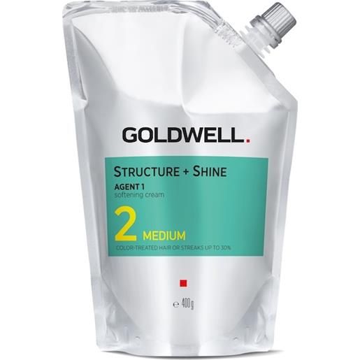 Goldwell rimodellazione structure + shine agent 1softening cream soft 3