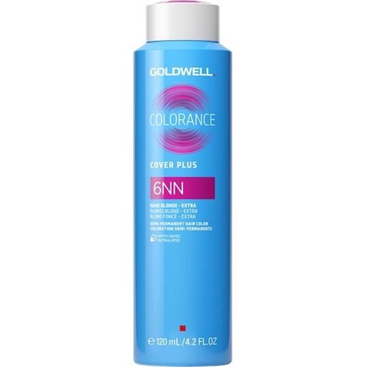 Goldwell color colorance cover plus. Demi-permanent hair color 6nn dark blonde - extra