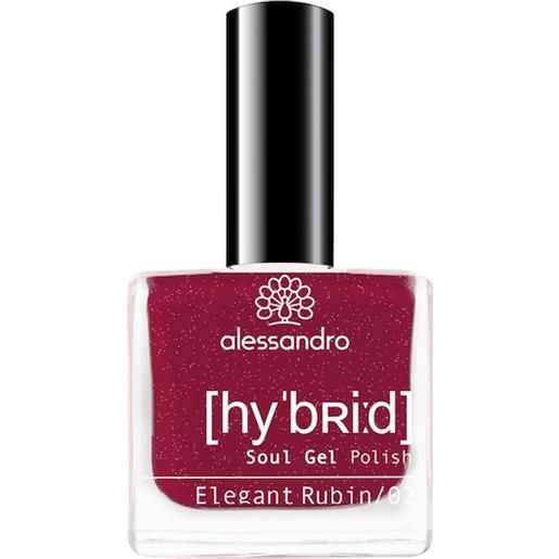Alessandro unghie hybrid soul gel polish hybrid soul gel polish no. 114 elegant rubin