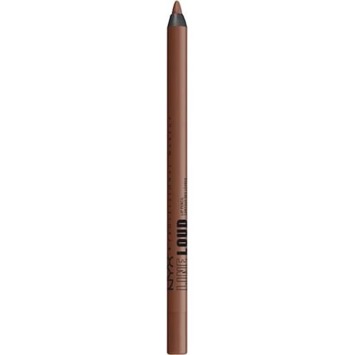 NYX Professional Makeup trucco delle labbra contour pencil line loud vegan longwear lip liner 007 total baller