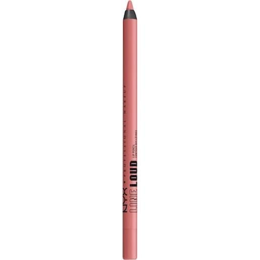 NYX Professional Makeup trucco delle labbra contour pencil line loud vegan longwear lip liner 004 born to hustle